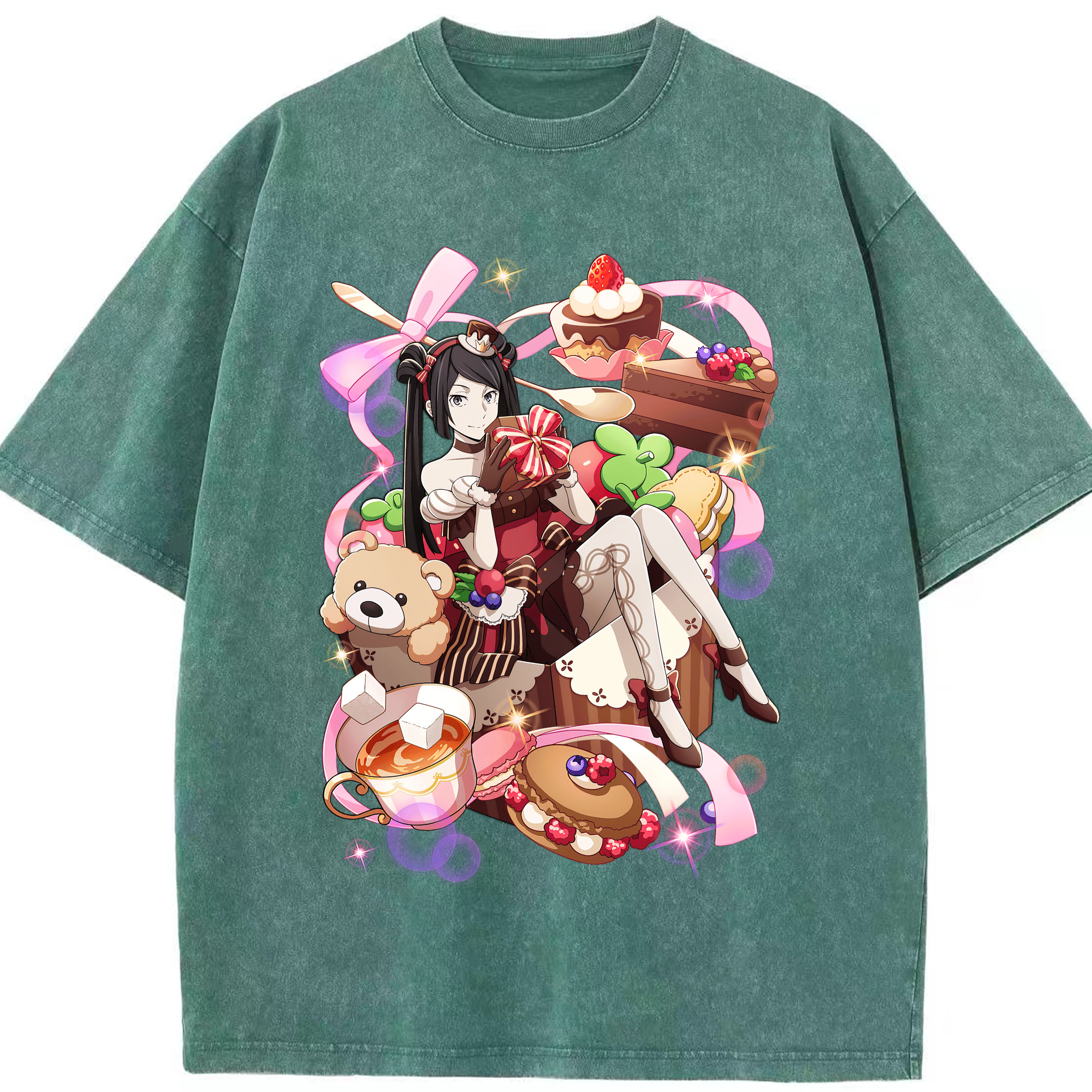 （画像用） 文豪ストレイドッグス Bungo Stray Dogs 綿100% ヴィンテージ風 半袖Tシャツ（フロントプリント）